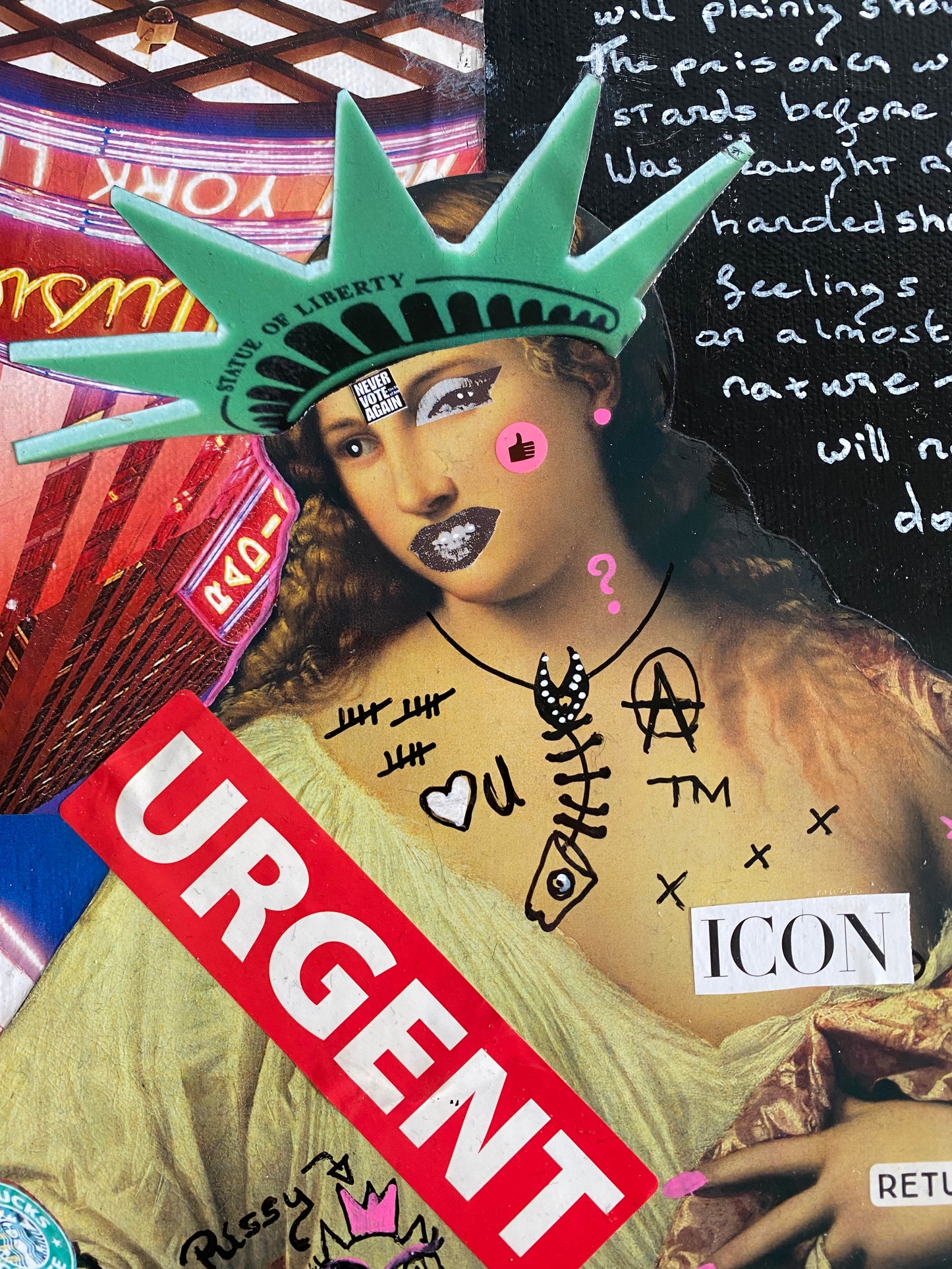 Don t judge (me) Collage By Nik Vee Art