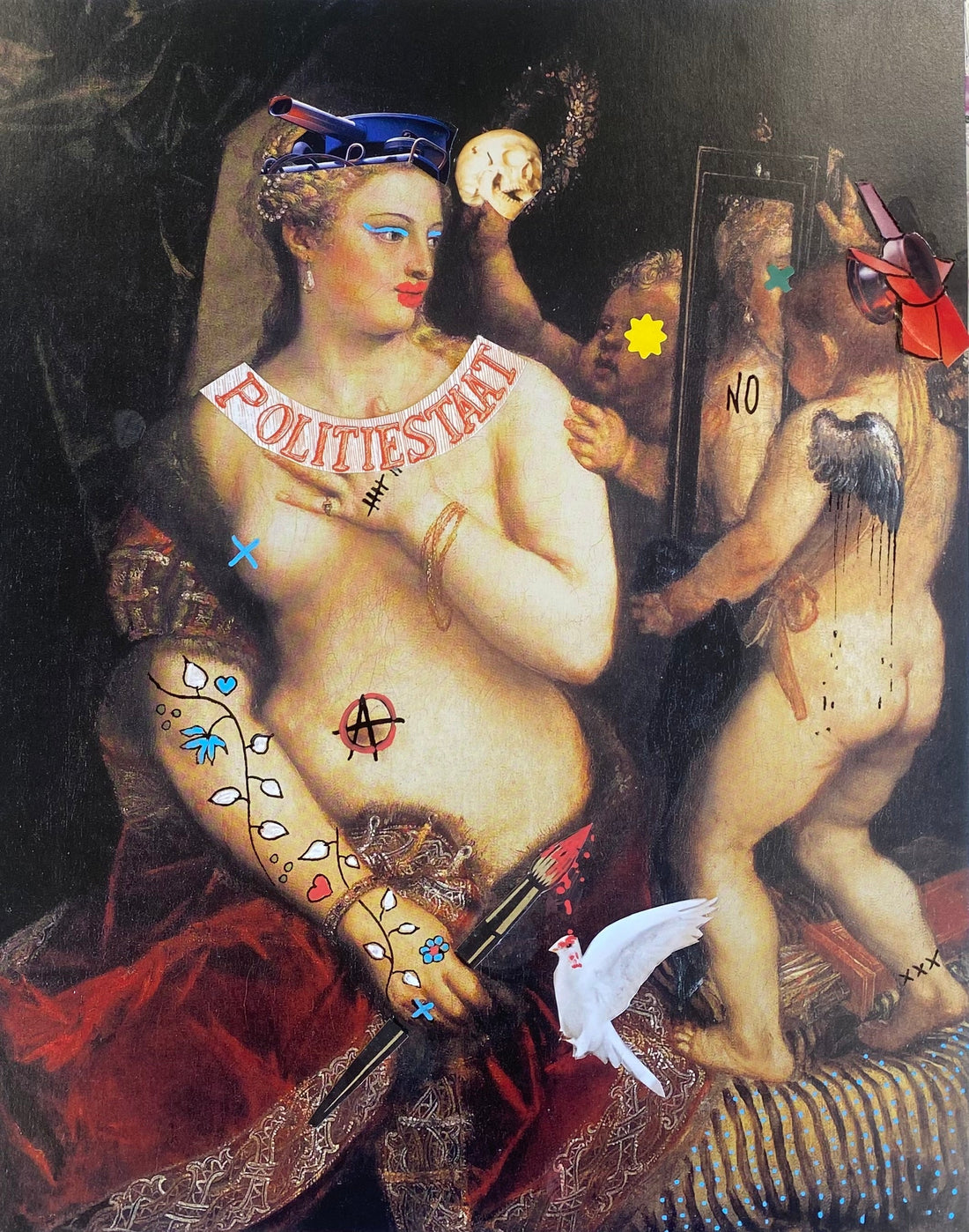 Collage van NIK VEE — Politiestaat