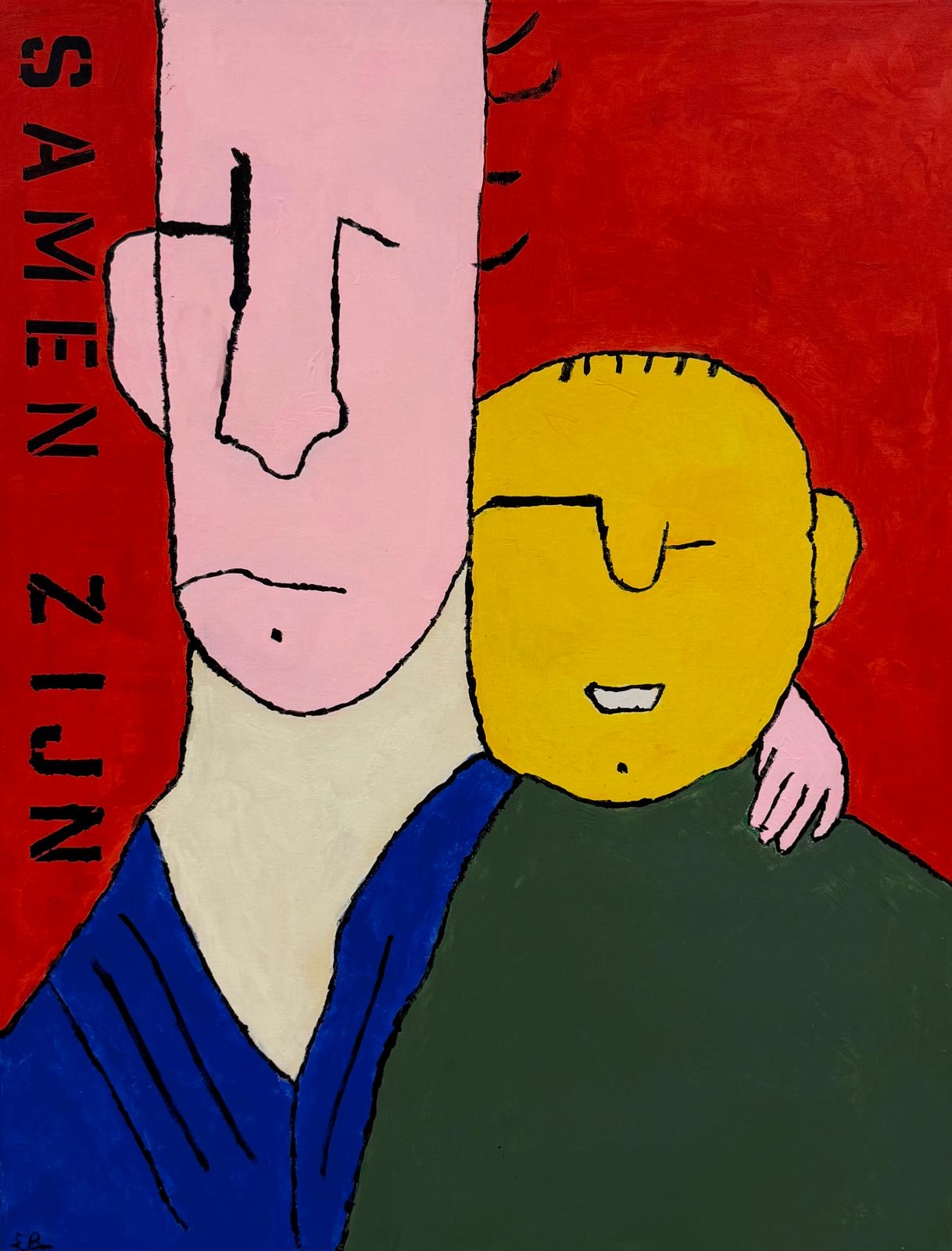 Samen Zijn — A3 Print by Salvano
